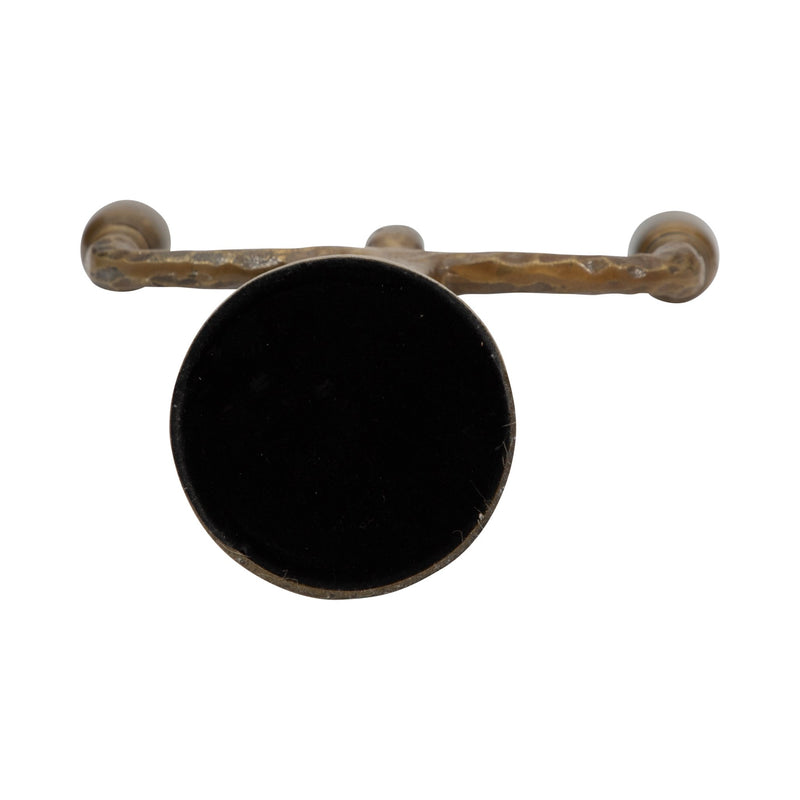 METAL, 2 TAPER CANDELABRA, GOLD - Al Rugaib Furniture