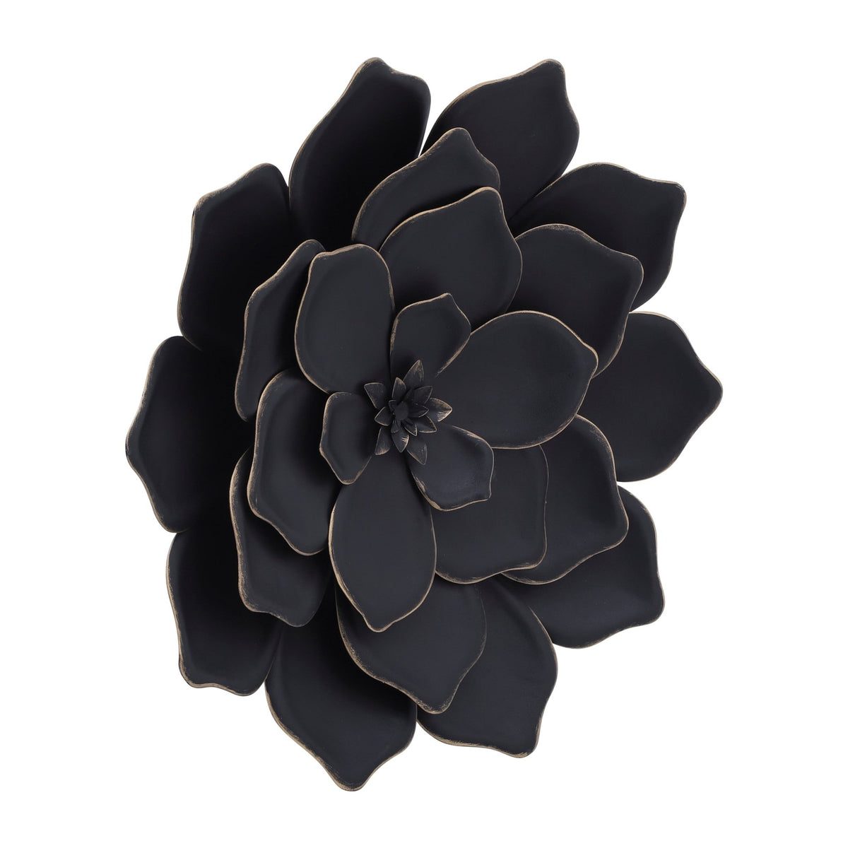 METAL 20" MULTI-LAYER FLOWER WALL DE Wall Decors| Sagebrook Home
