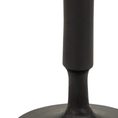 METAL, 20"H TAPER CANDLE HOLDER, BLACK - Al Rugaib Furniture