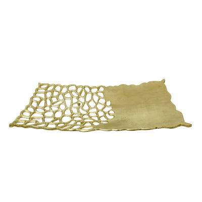 METAL 20X3 CUT - OUT PLATE, GOLD - Al Rugaib Furniture