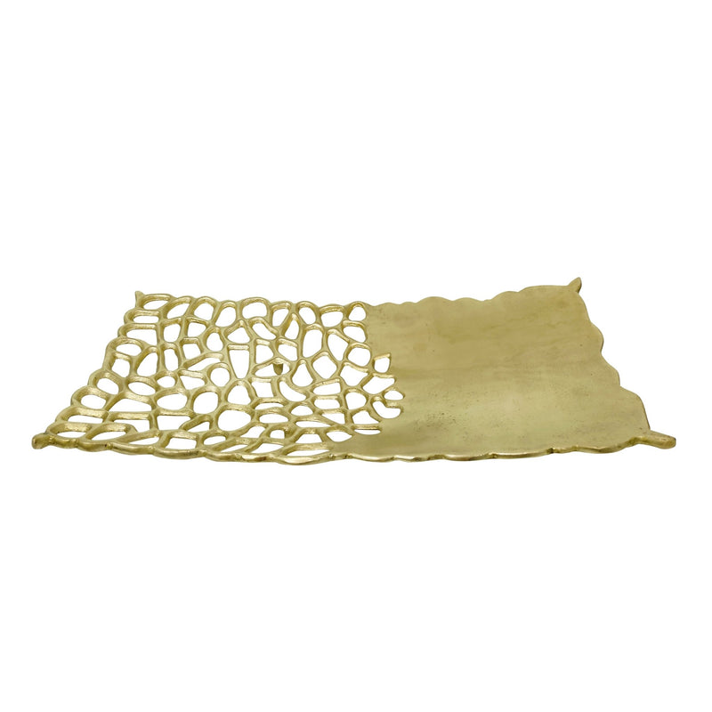 METAL 20X3 CUT - OUT PLATE, GOLD - Al Rugaib Furniture