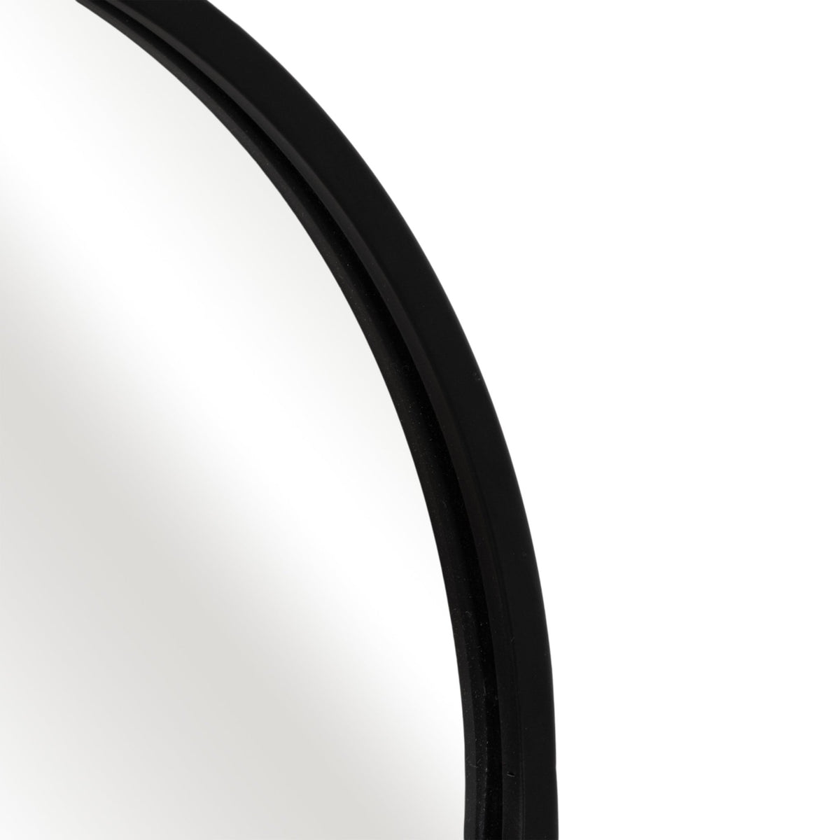 METAL, 20X40 CAPSULE MIRROR, BLACK Mirrors| Sagebrook Home