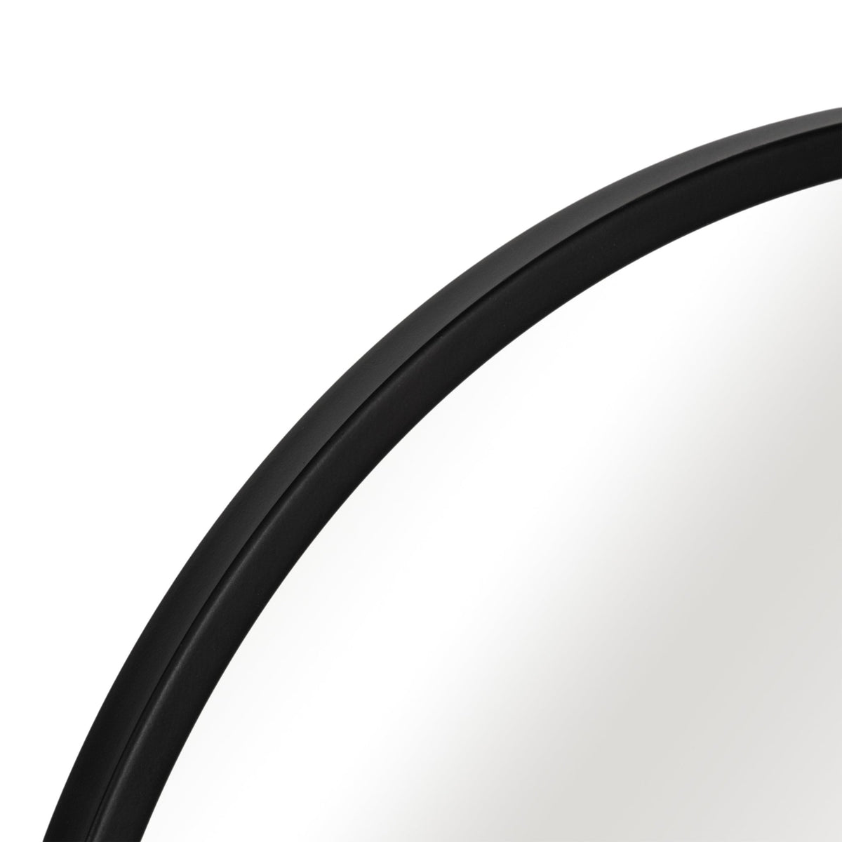 METAL, 20X40 CAPSULE MIRROR, BLACK Mirrors| Sagebrook Home