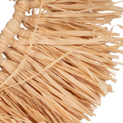 METAL, 24" MIRRORED EYE WALL DECO, BROWN - Al Rugaib Furniture