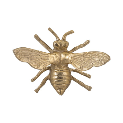 Metal, 7" Busy Bee, Gold - Al Rugaib Furniture