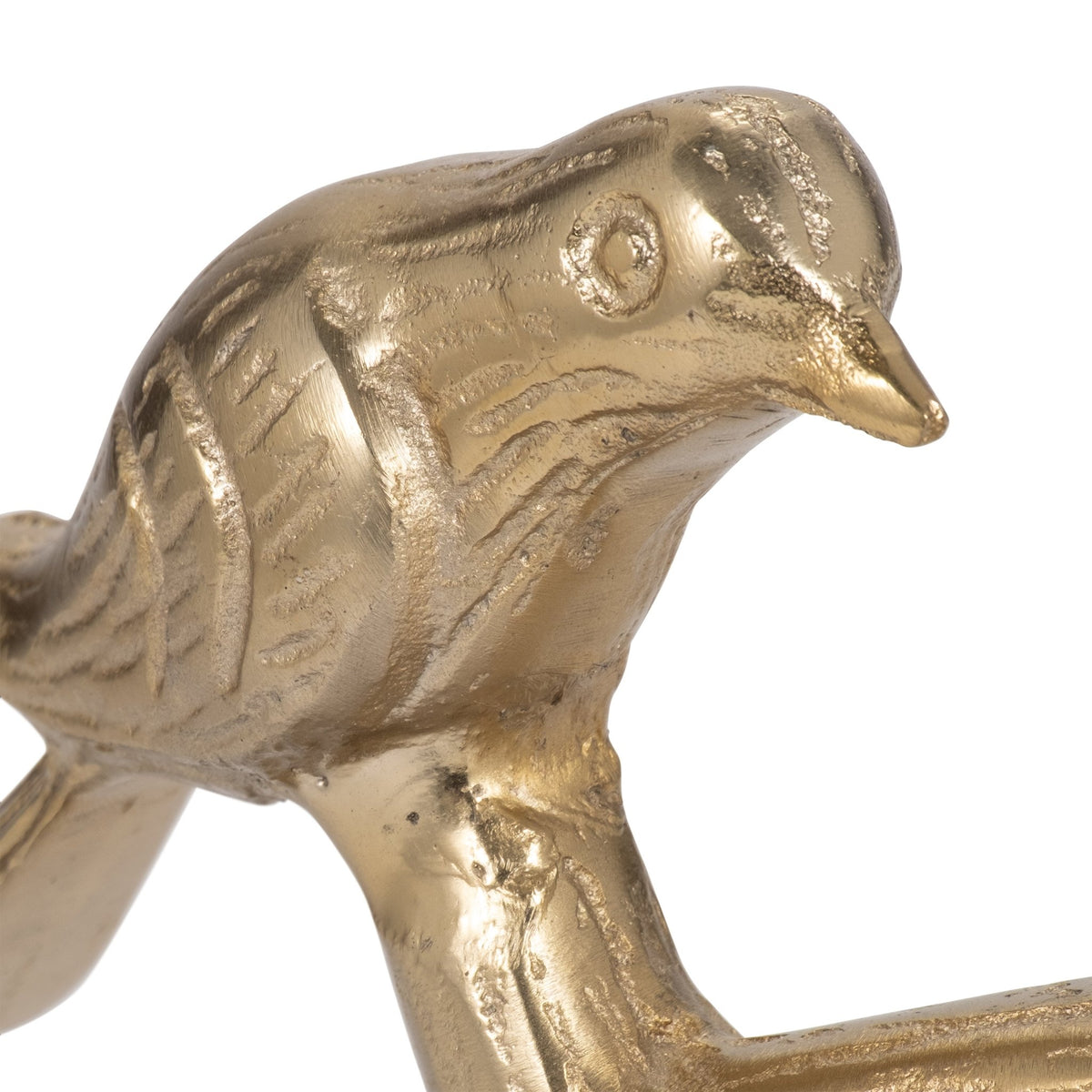 Metal, 8" Perched Birds, Gold Table Decors| Sagebrook Home