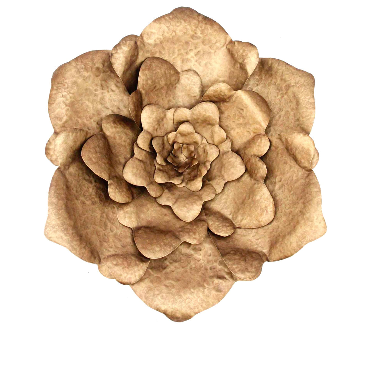 Metal Flower Wall Decor, Gold, Window Box Pack Wall Decors| Sagebrook Home