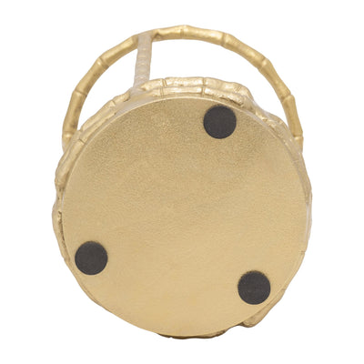 METAL, HURRICANE HOLDER, GOLD - Al Rugaib Furniture