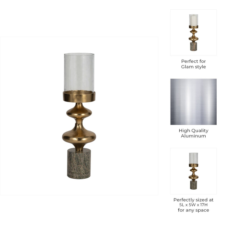 METAL, HURRICANE SPHERE, DARK GOLD, KD - Al Rugaib Furniture