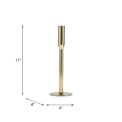 Metal Michael Taper Candle Holder - Al Rugaib Furniture