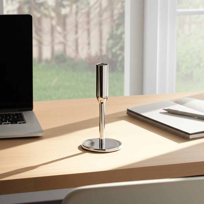 Metal Michael Taper Candle Holder - Al Rugaib Furniture