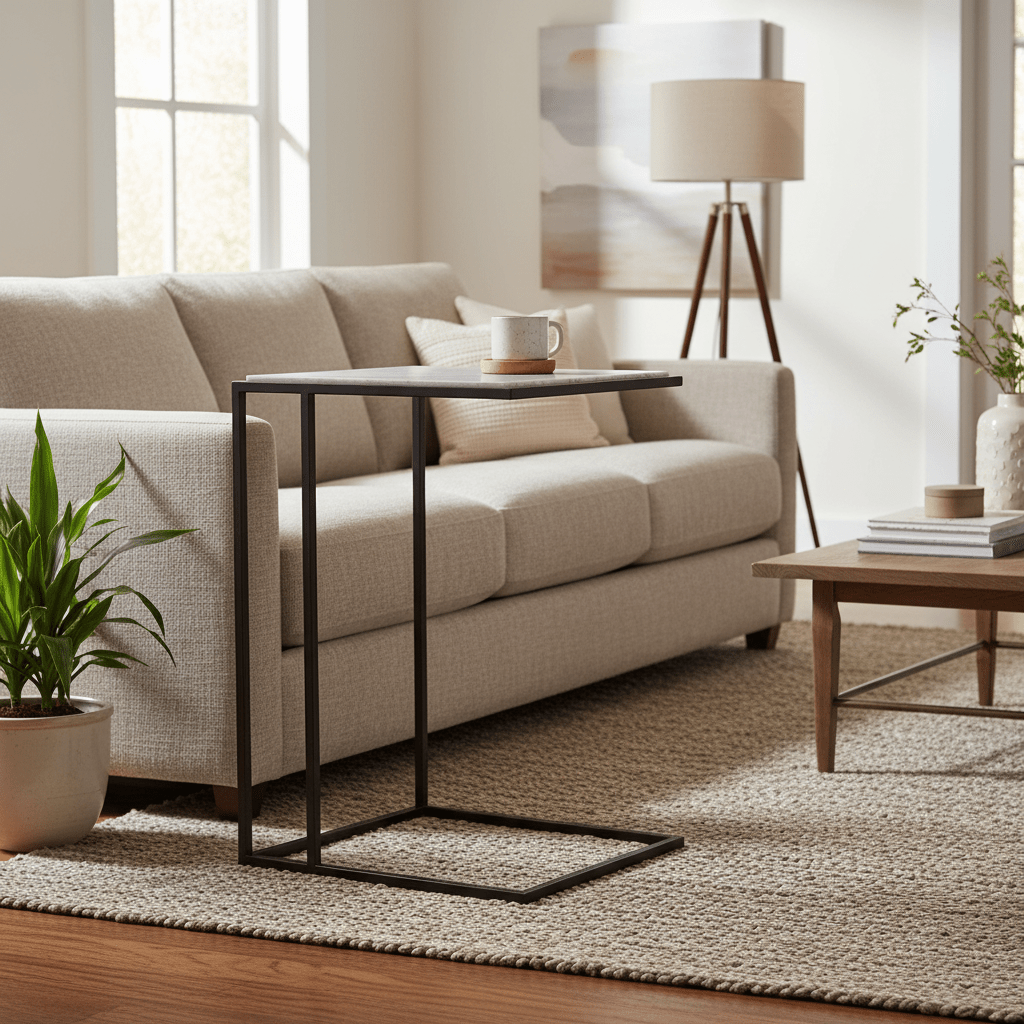 Metal & Stone Drink Table Table Sets| Universal