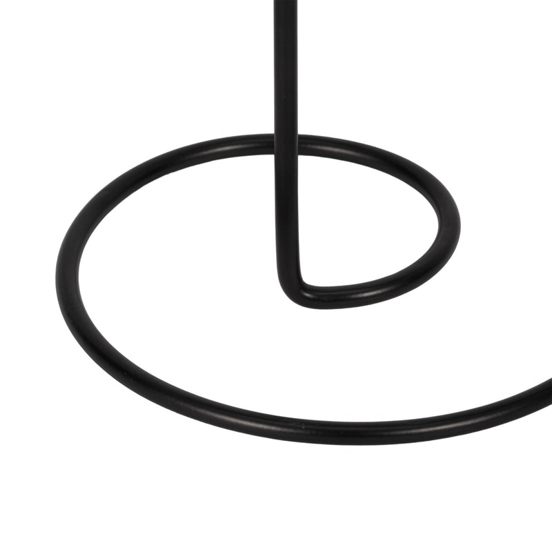 METAL, SWIRLY 2 - TAPER CANDLEHOLDER - Al Rugaib Furniture