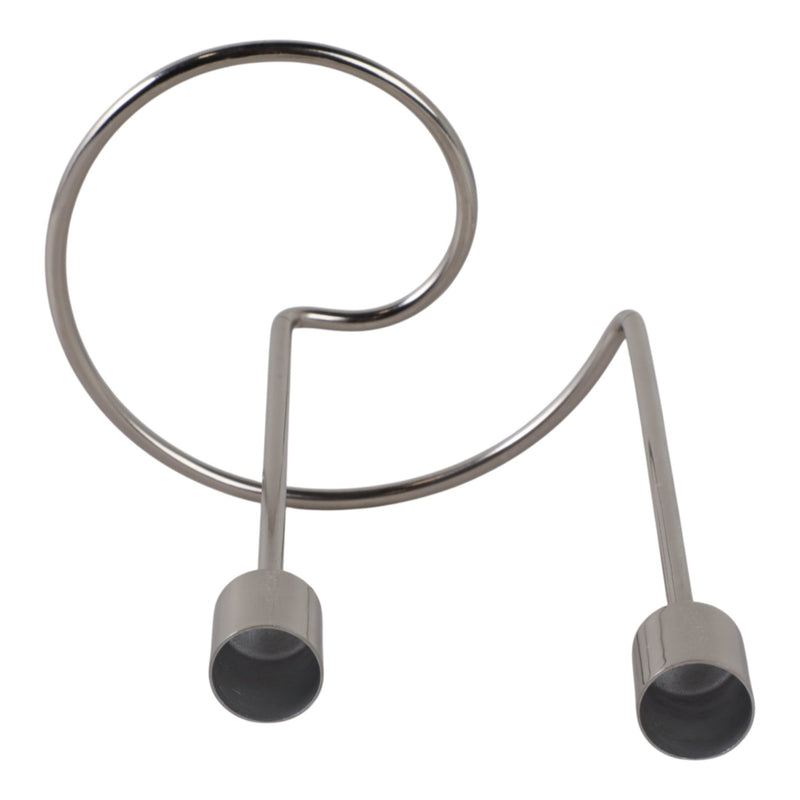 METAL, SWIRLY 2 - TAPER CANDLEHOLDER - Al Rugaib Furniture