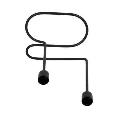 METAL, SWIRLY 2 - TAPER CANDLEHOLDER - Al Rugaib Furniture