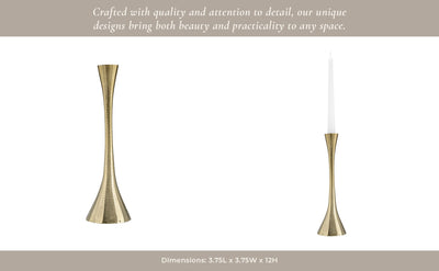 Metal, Taper Candle Holder - Al Rugaib Furniture