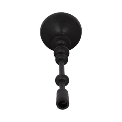 METAL, TAPER CANDLE HOLDER, BLACK - Al Rugaib Furniture