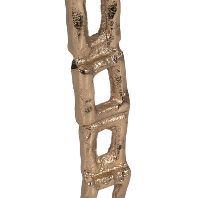 METAL, TEALIGHT HOLDER W/ BASE, GOLD - Al Rugaib Furniture