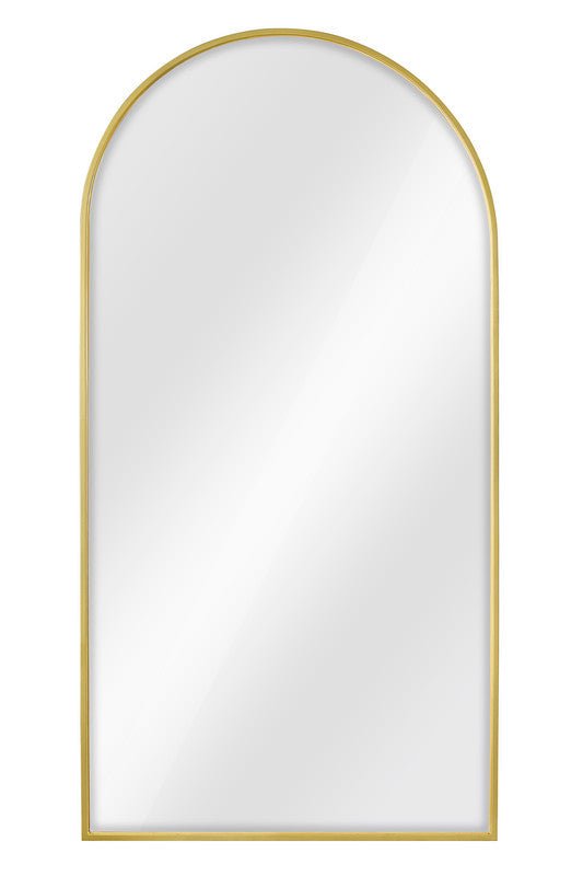 Metal Wall Mirror - Gold - Al Rugaib Furniture