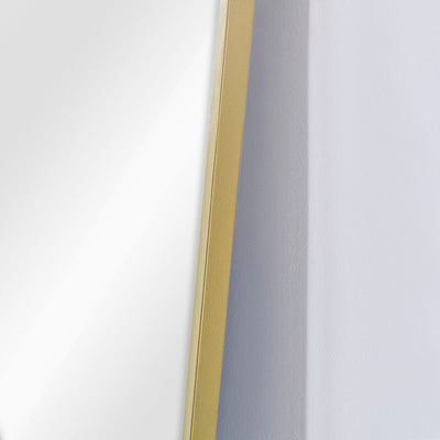 Metal Wall Mirror - Gold - Al Rugaib Furniture