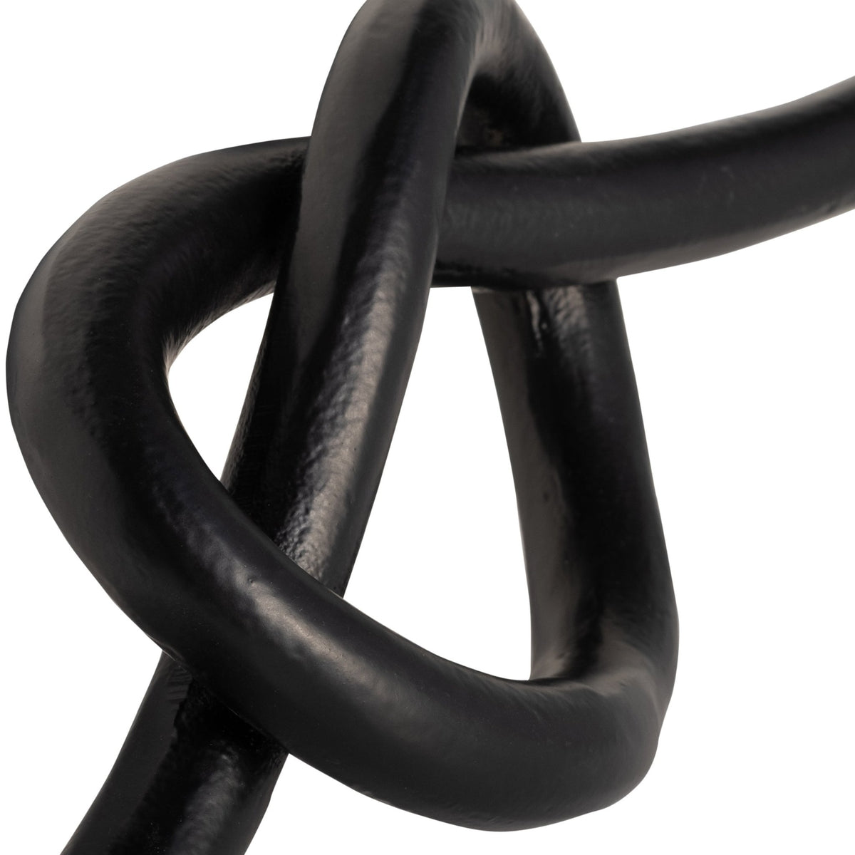 METAL,12", SINGLE KNOT DECO, BLACK Table Decors| Sagebrook Home