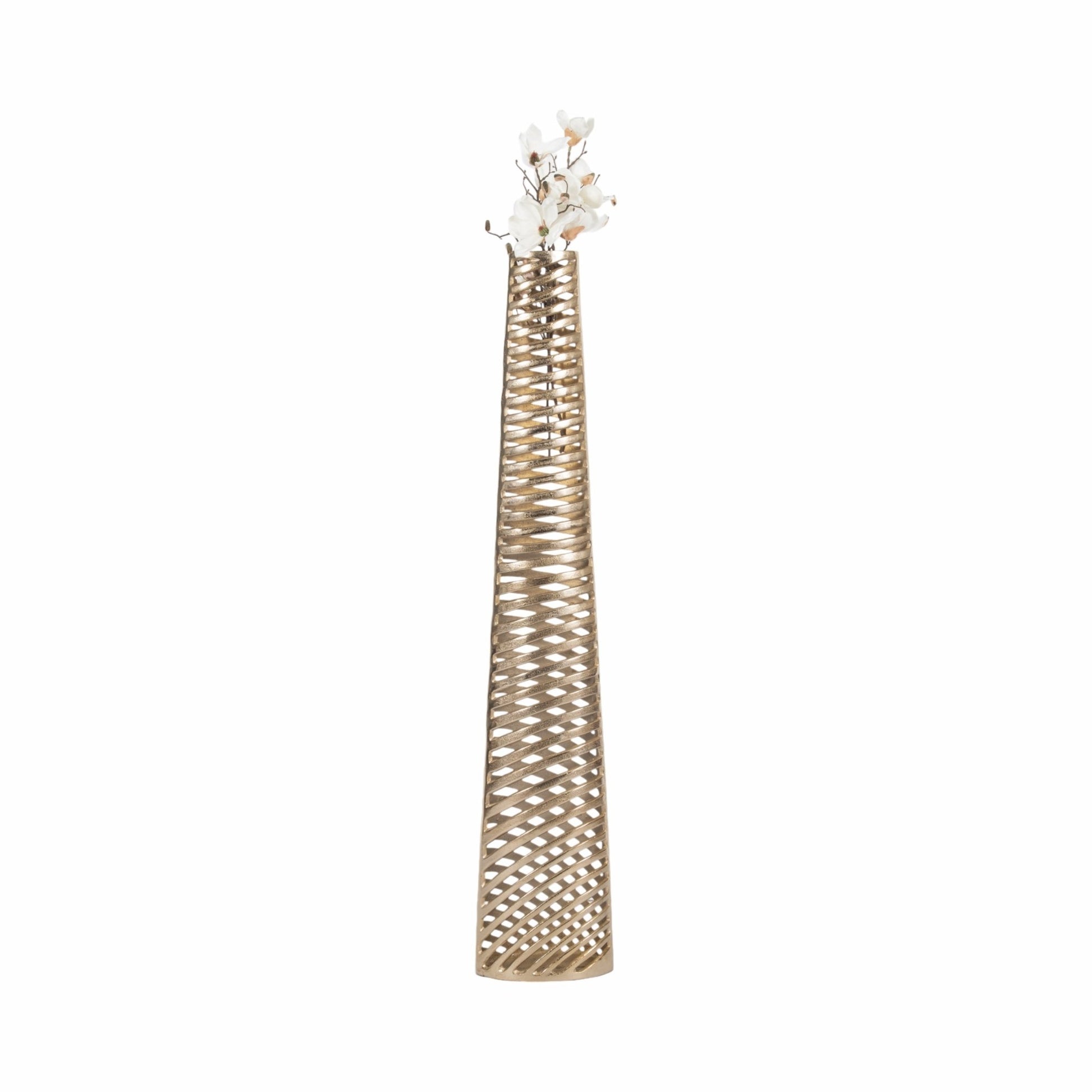 Metal,Channing Gold/Champagne/Silver Vase Vases and Jars| Sagebrook Home