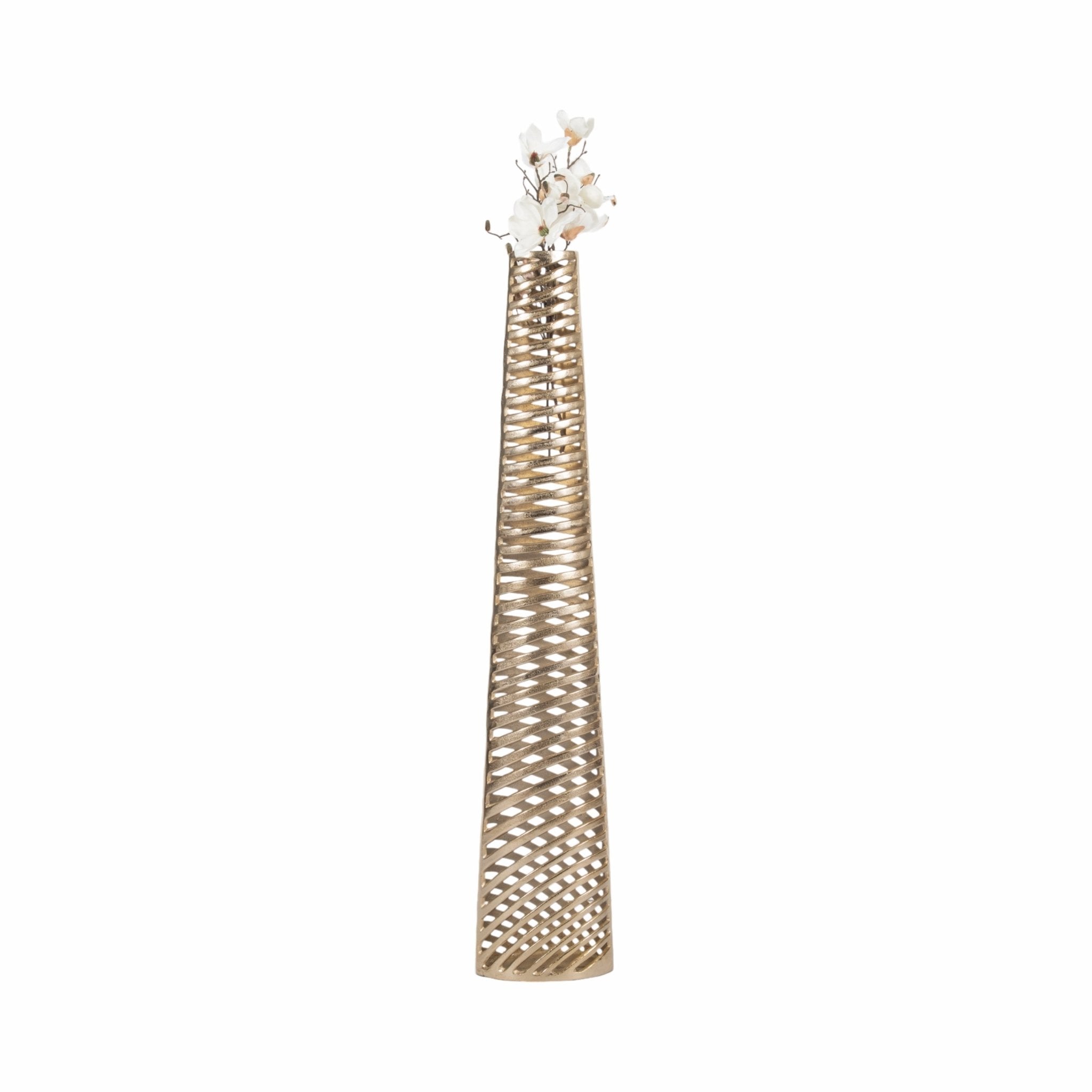 Metal,Channing Gold/Champagne/Silver Vase Vases and Jars| Sagebrook Home