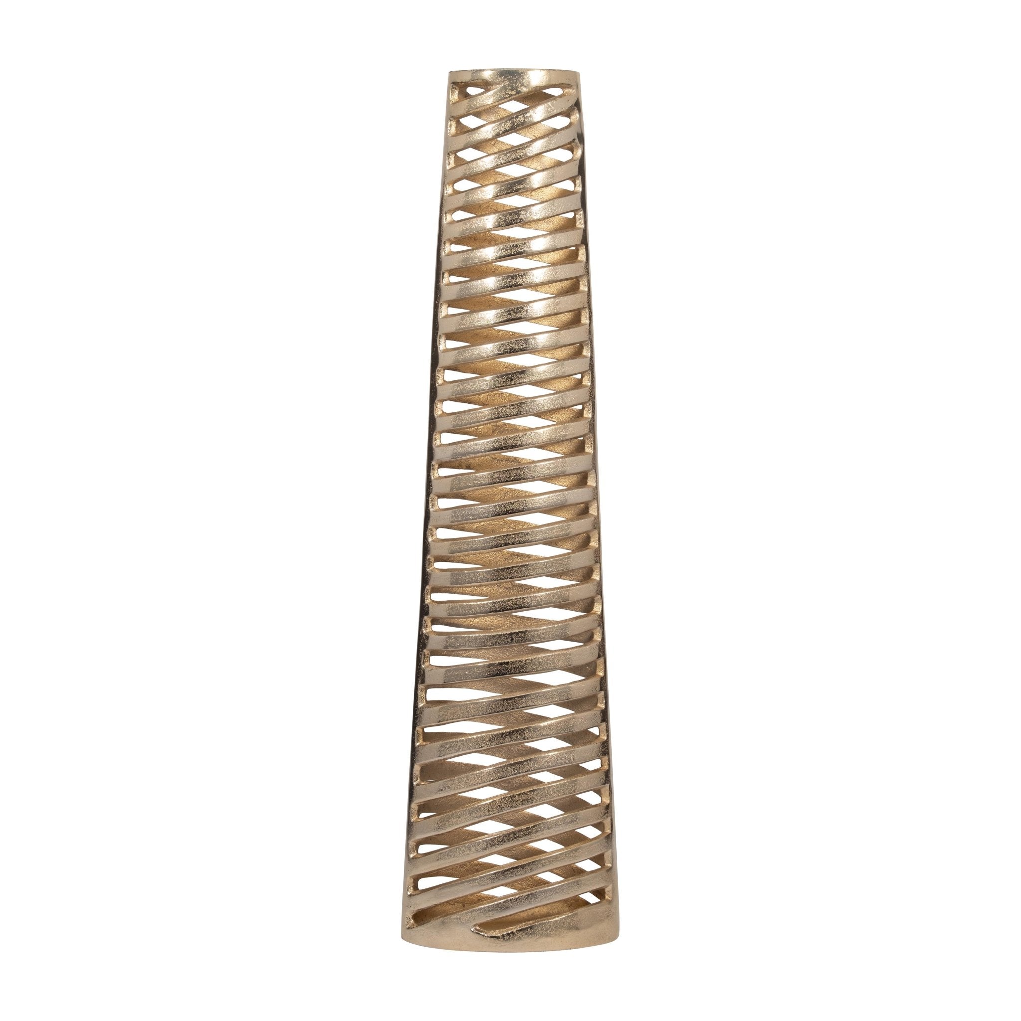 Metal,Channing Gold/Champagne/Silver Vase Vases and Jars| Sagebrook Home