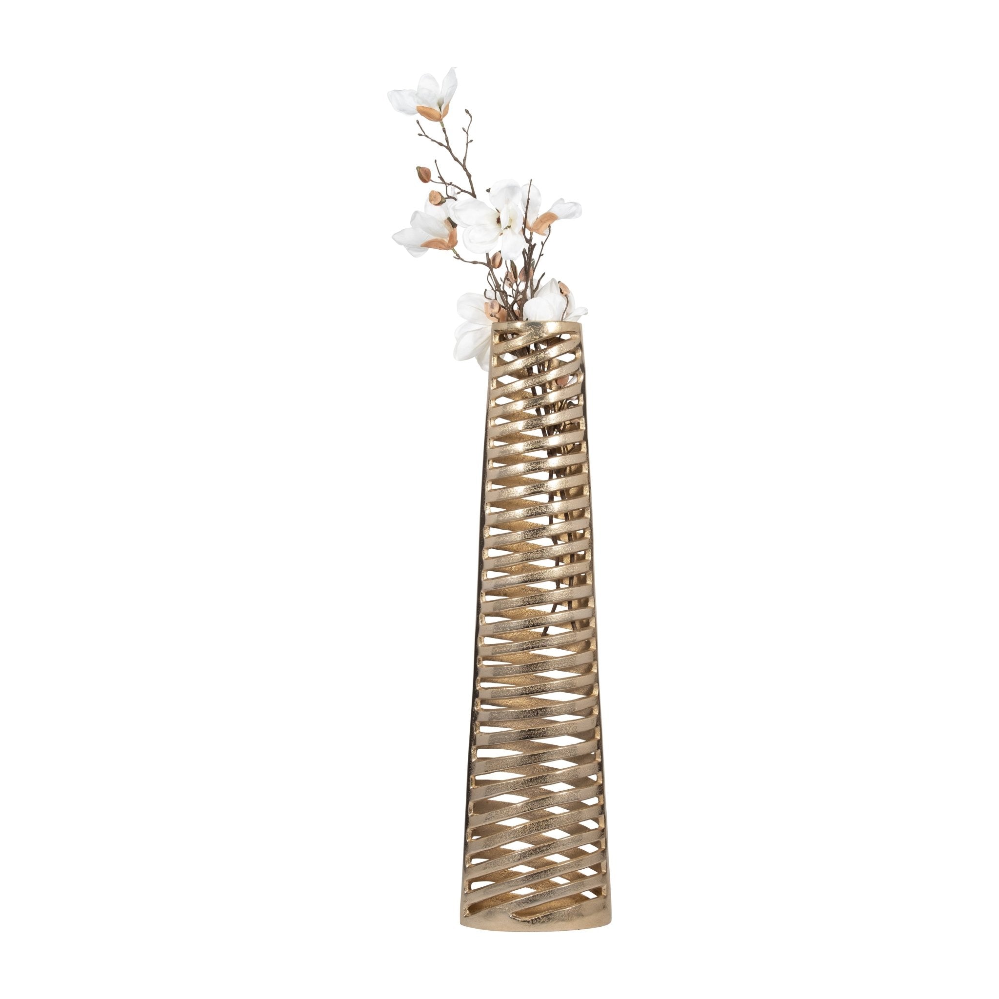 Metal,Channing Gold/Champagne/Silver Vase Vases and Jars| Sagebrook Home