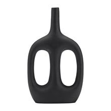 Metal,Hollow Handles Vase