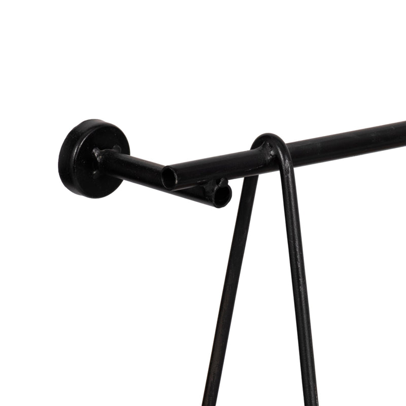 METAL/WOOD, S/2 12/14"H SWING LIKE WALL SHELVES, B - Al Rugaib Furniture