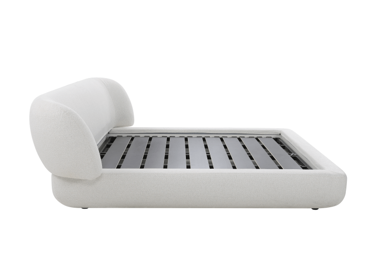 MetroNest Light Beige Bed Beds| Roots Furniture