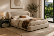 MetroNest Beige King Bed 180