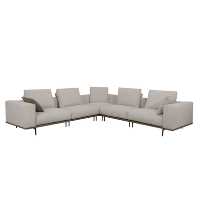 Mia Sand Sectional - Al Rugaib Furniture
