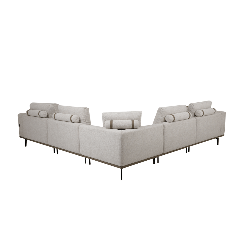 Mia Sand Sectional - Al Rugaib Furniture