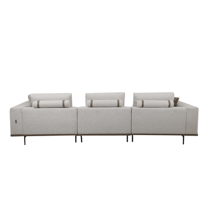 Mia Sand Sectional - Al Rugaib Furniture