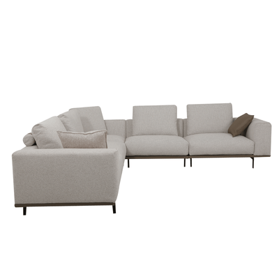 Mia Sand Sectional - Al Rugaib Furniture
