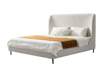 Mid - Century King Bed - Al Rugaib Furniture