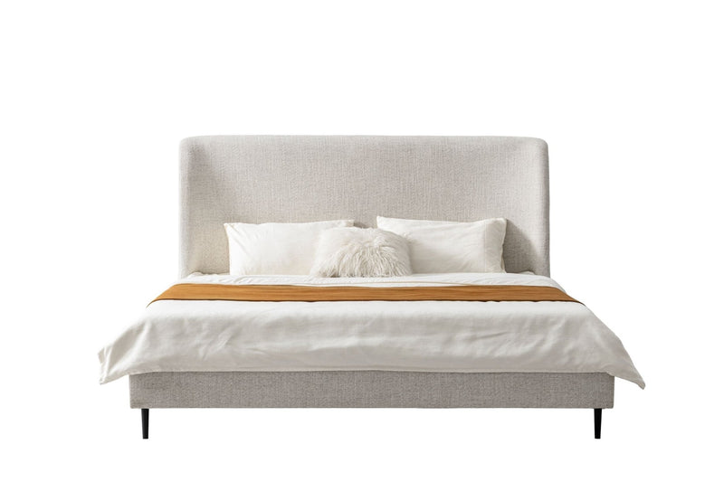 Mid - Century King Bed - Al Rugaib Furniture