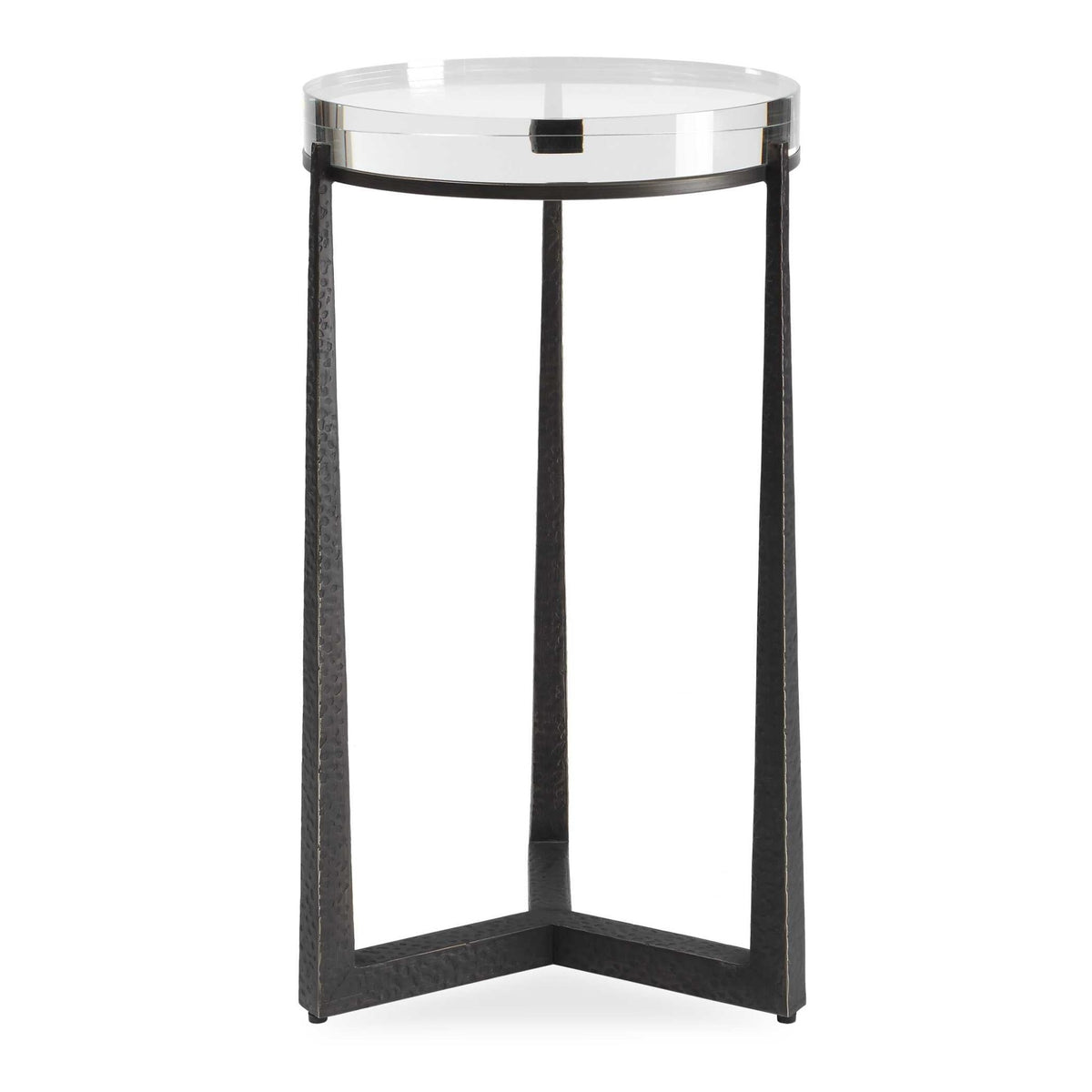 Midas Dark Bronze Round Accent Table Accent & End Tables| Uttermost