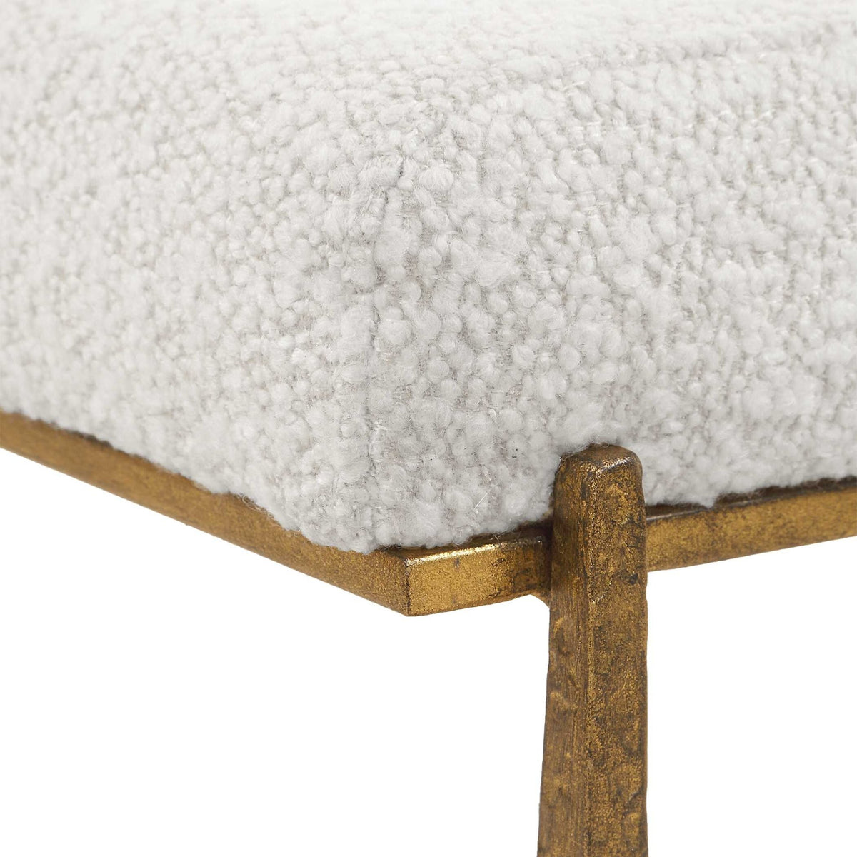 Midas Gold Small Bench Benches| Uttermost