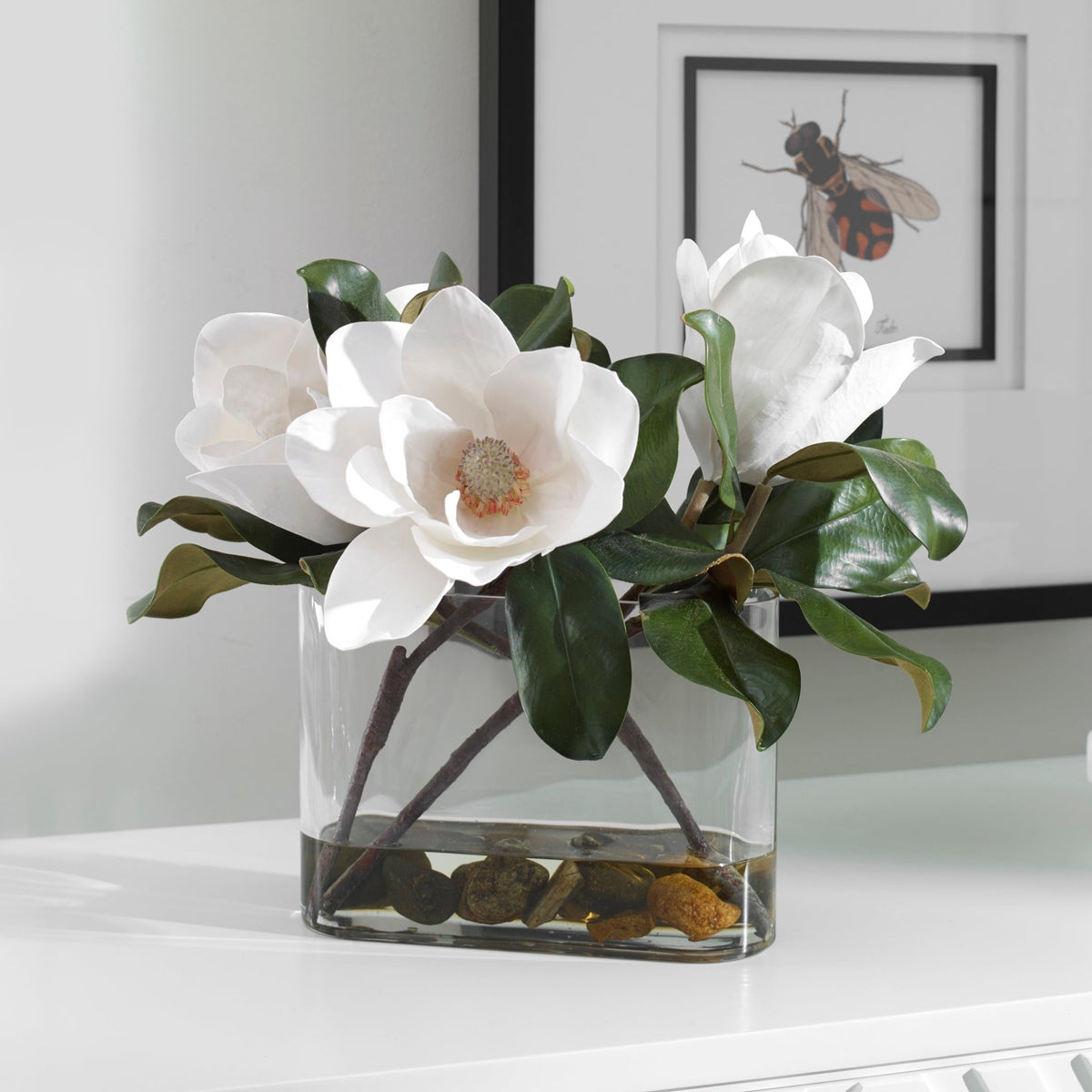 Middleton Magnolia Centerpiece Table Decors| Uttermost