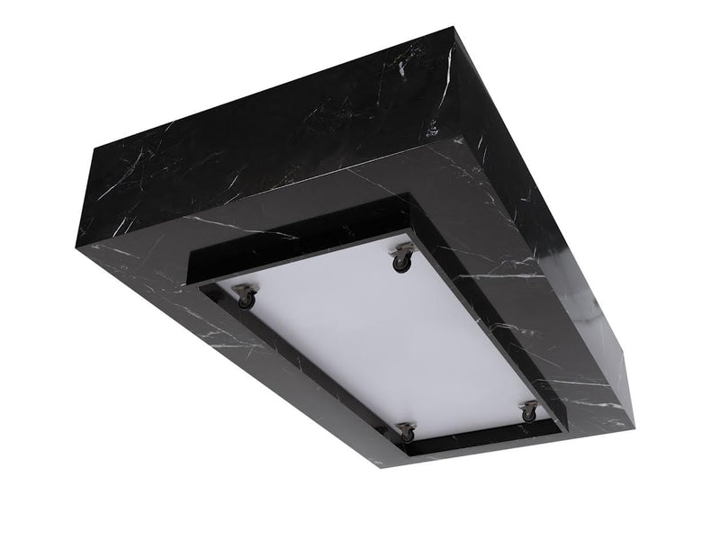 Midnight Elegance Marble Cocktail Table - Al Rugaib Furniture