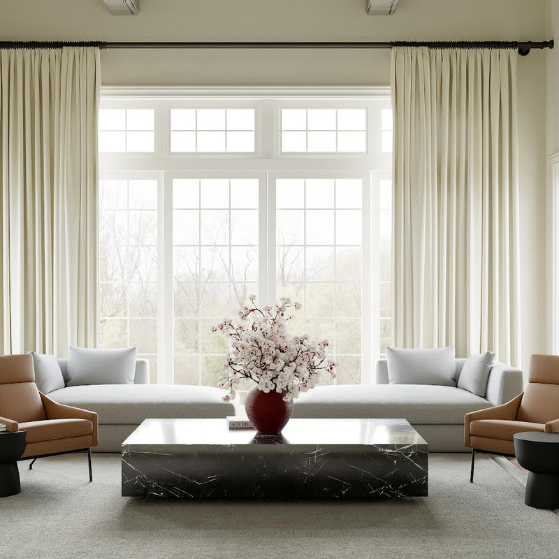 Midnight Elegance Marble Cocktail Table - Al Rugaib Furniture