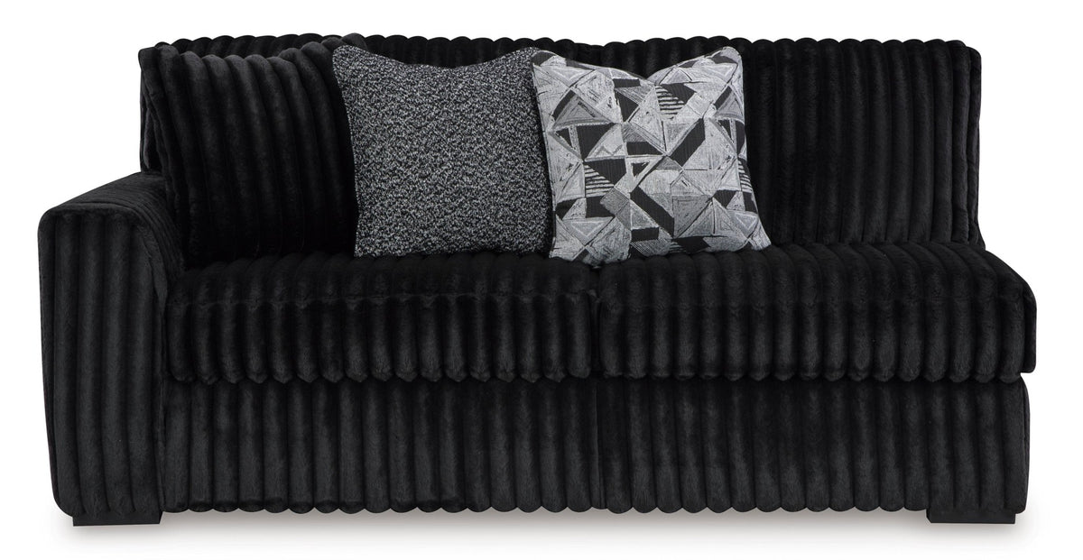 Midnight-Madness 3-Piece Sectional with Chaise Sectionals| Ashley Homestore
