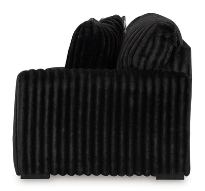 Midnight - Madness 3 - Piece Sectional with Chaise - Al Rugaib Furniture