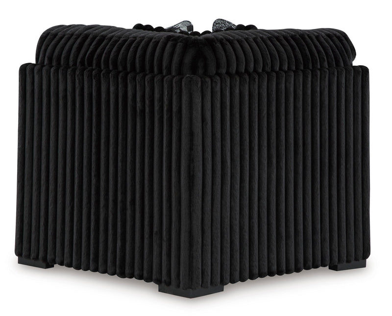 Midnight - Madness 3 - Piece Sectional with Chaise - Al Rugaib Furniture