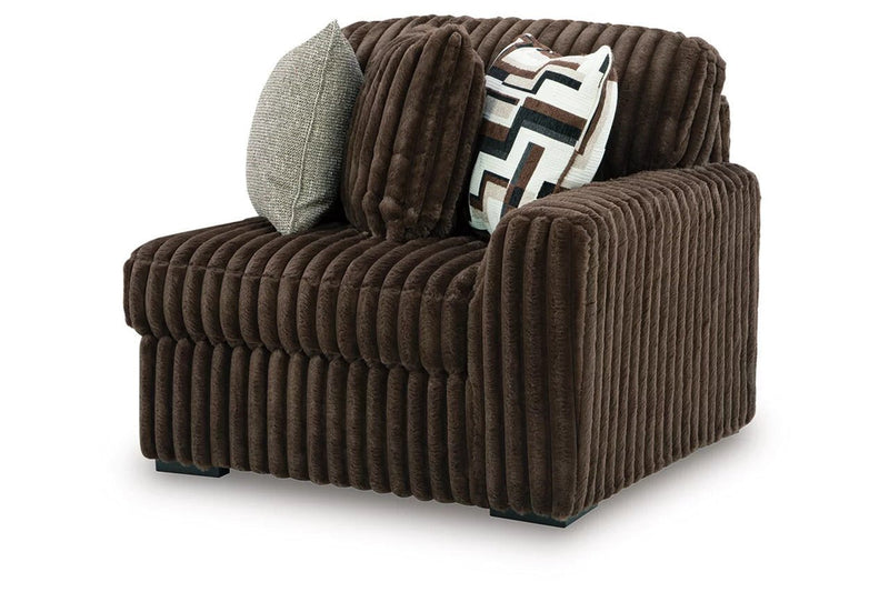 Midnight - Madness 5 - Piece Sectional with Chaise - Al Rugaib Furniture