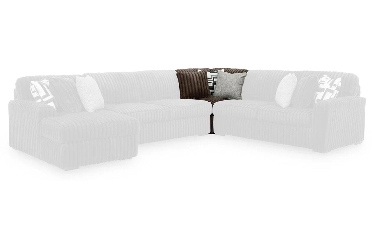 Midnight-Madness 5-Piece Sectional with Chaise Sectionals| Ashley Homestore