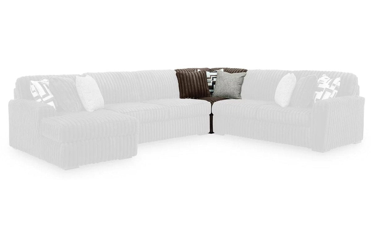 Midnight-Madness 5-Piece Sectional with Chaise Sectionals| Ashley Homestore